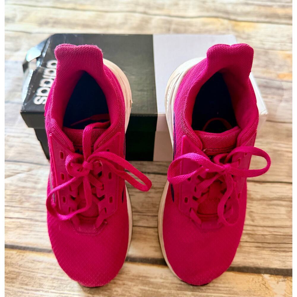 ADIDAS RASPBERRY/NAVY SNEAKERS - Picture 2 of 6